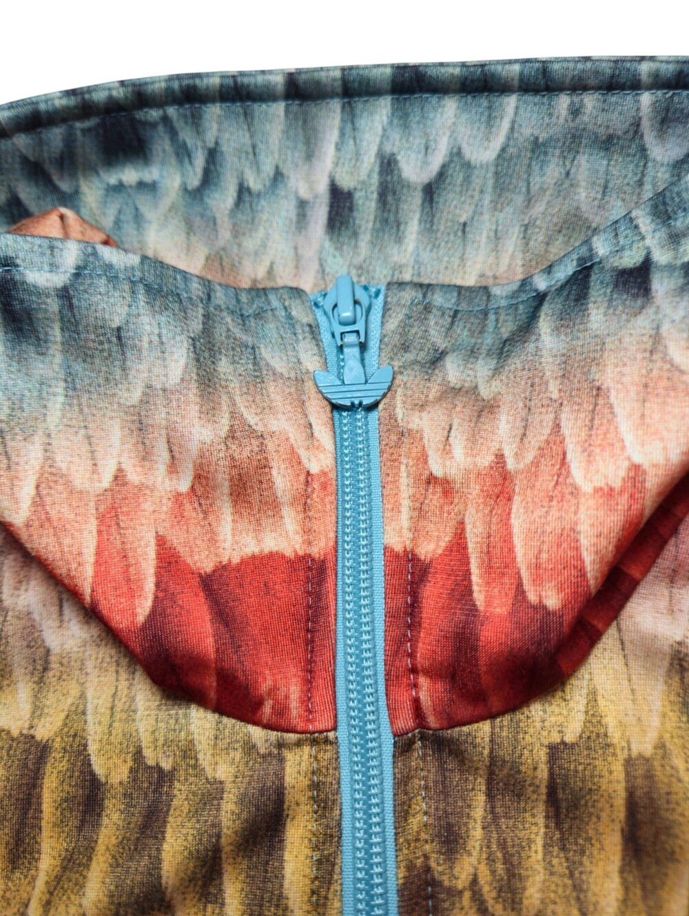 adidas x FARM Rio Menire Firebird Feather Track Jacket Multicolor XS - Picture 8 of 13